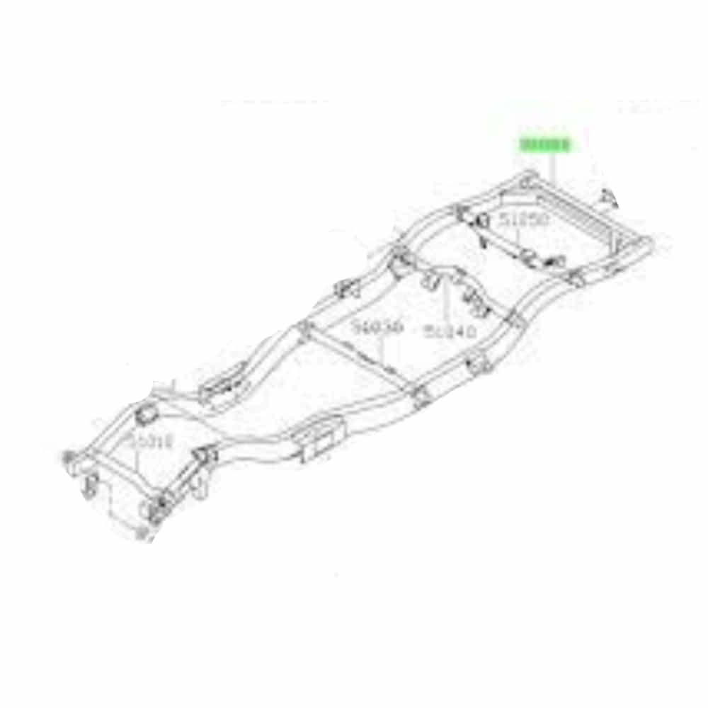 Chassis Frame Assembly - 51060VB000